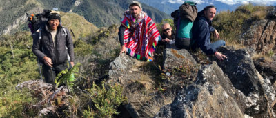 Paititi Research team in Peruvian mountains