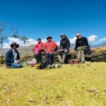 Paititi Research team taking a break during their expedition