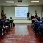 Presenting Paititi Research project at the Universidad Nacional de Ingeniería (UNI)